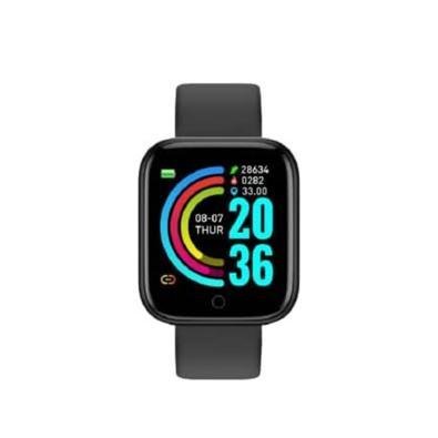 Smartwatch D20, Android, Ios, Fotos, Nf, Preto