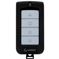 Controle Remoto De Portão Garen, 433mhz, Tx Play, Preto