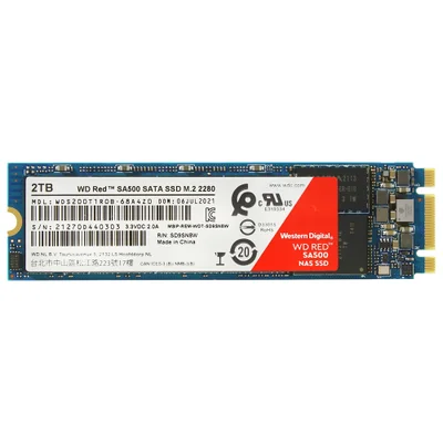 SSD Western Digital 2TB Sa500 Red M2 KaBuM