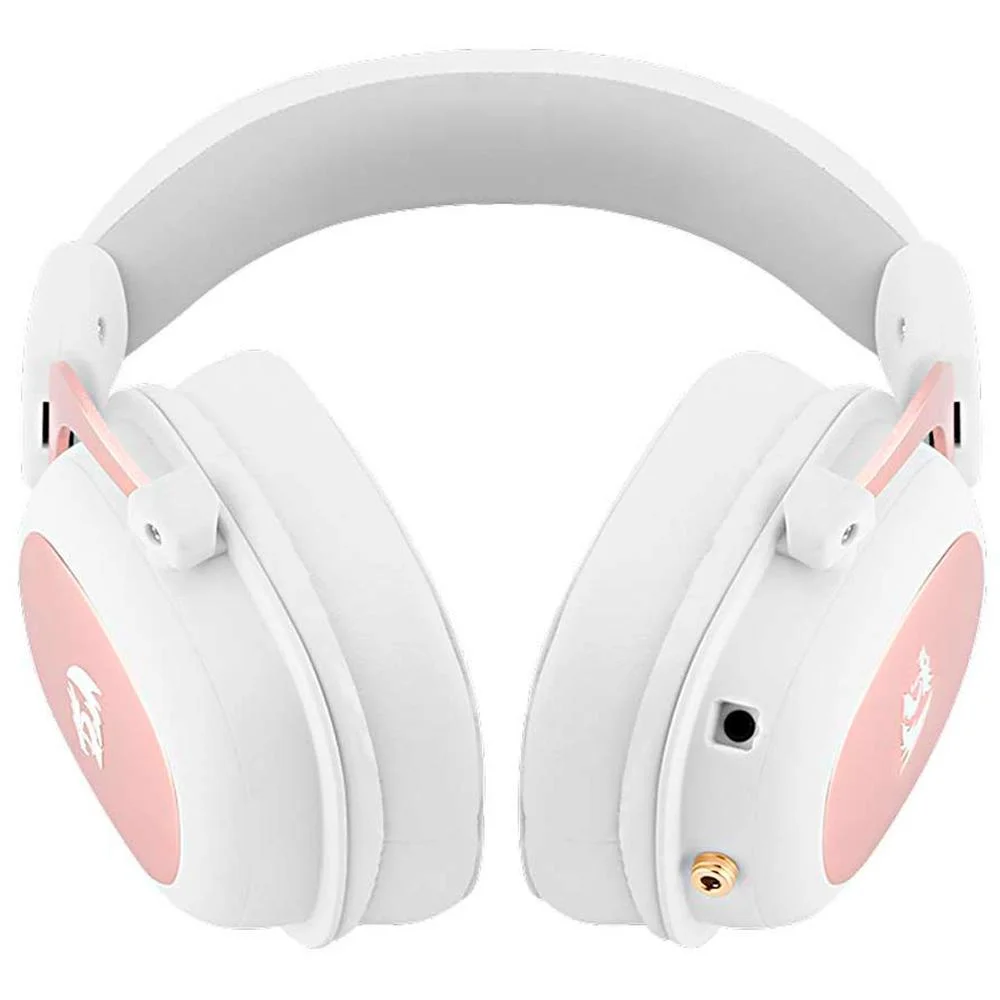 Headset Redragon Zeus 2 H510 Mini Jack, 3.5Mm, Microfone Removível - Branco