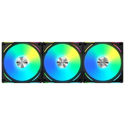 Cooler Fan Lian Li Uni, Fan Al120 V2, RGB, 3in1, 3x120mm, Preto