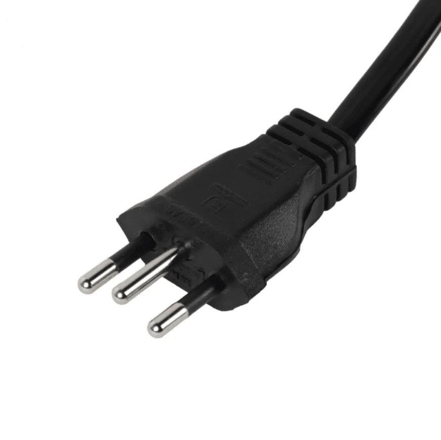 Imagem 2 de 5 do produto Extensão Elétrica, 3 Tomadas Pp, Plano 3x0,75, 10m, Preta