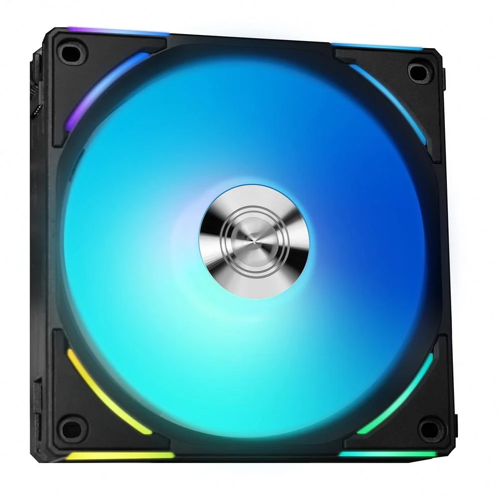UNI FAN AL120 V2 RGB ブラック 6個 Cooler Fan Lian Li Uni Fan Al120 V2 RGB 1x120mm