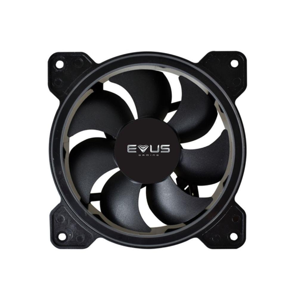 Cooler Gamer Evus F-12fix, Fan 12cm, Com Led 6