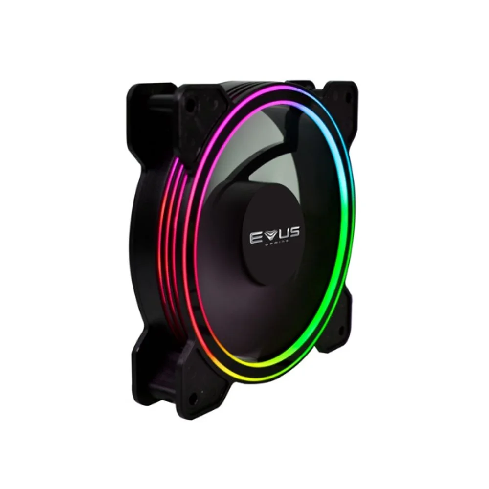 Imagem 5 de 5 do produto Cooler Gamer Evus F-12fix, Fan 12cm, Com Led