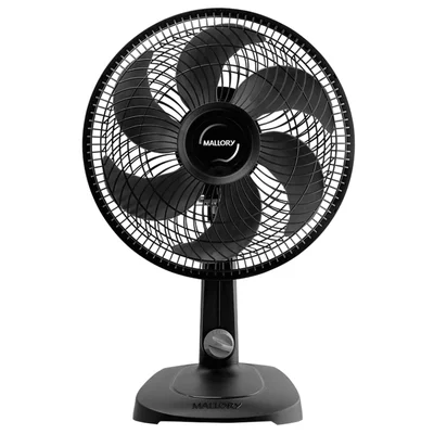 Vent 30cm Mallory Turbo Compact  Preto, grafite, 110 Volts - B94401861
