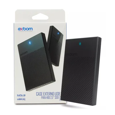 Case Externo Gaveta, Para Hd Sata 2.5, Notebook Slim, USB 3.0, 5 Gbps - Cghd-36