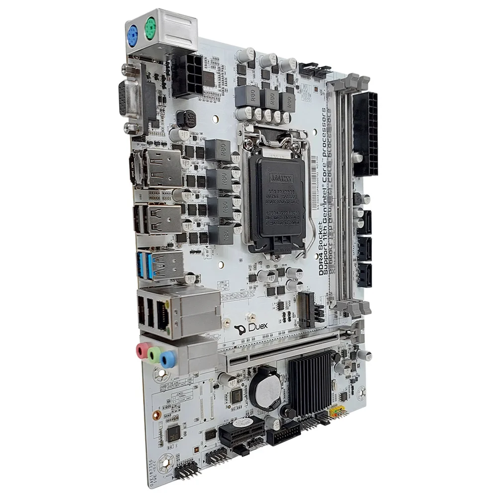 Placa Mãe Duex Dx H510 Pro, Intel 10ª/11ª Geração, LGA1200, DDR4, Micro ATX 8