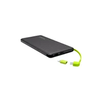 Carregador Portatil Slim, 5000mah, Powerbank Pineng Pn-952, Com 2 USB Original, Preto