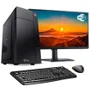 Computador Completo Tob Intel Core I5, 4GB, SSD 120GB, Windows 10 Pro Trial, Com Wi-Fi + Teclado E Mouse + Monitor 21.5 LCD - Desktop Pc