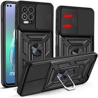 Capa Para Motorola Moto Edge S, Protetora Resistente, Anti Impacto Queda, Armadura Militar, preto
