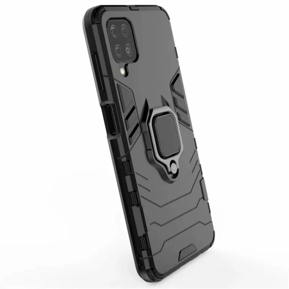 Imagem 2 de 4 do produto Capa Para Samsung Galaxy M12, Protetora Resistente, Anti Impacto Queda, Armadura Militar, preto