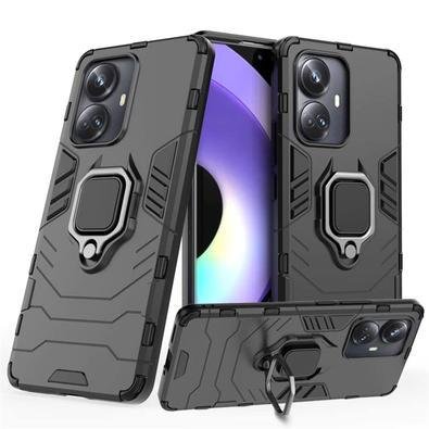 Capa Para Realme Narzo N55, Protetora Resistente, Anti Impacto Queda, Armadura Militar, preto