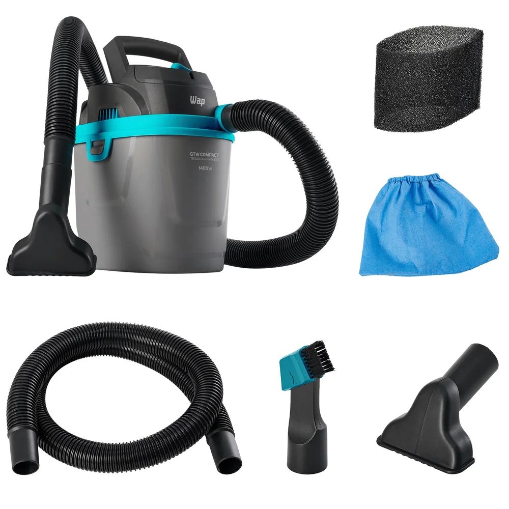 Imagem 3 de 5 do produto Aspirador Pó E Água Wap Gtw Compact, Portátil, 127v - Fw009439