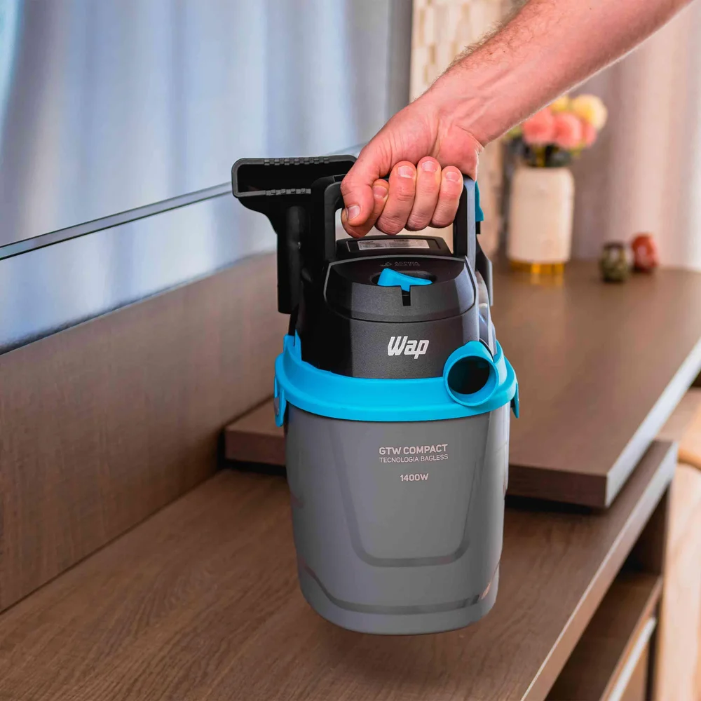 Imagem 4 de 5 do produto Aspirador Pó E Água Wap Gtw Compact, Portátil, 127v - Fw009439
