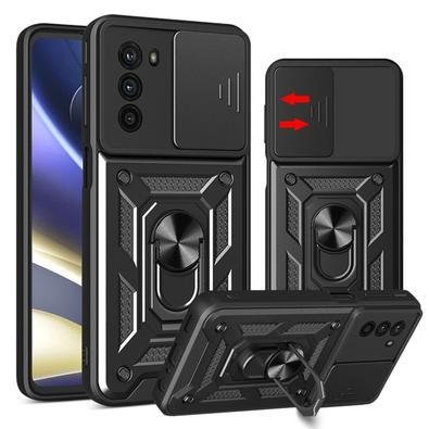 Capa Para Motorola Moto G51, Protetora Resistente. Anti Impacto Queda, Armadura Militar, preto