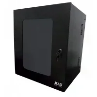 Mini Rack Max Economic 19 Polegadas, 12 X 400mm, Preto