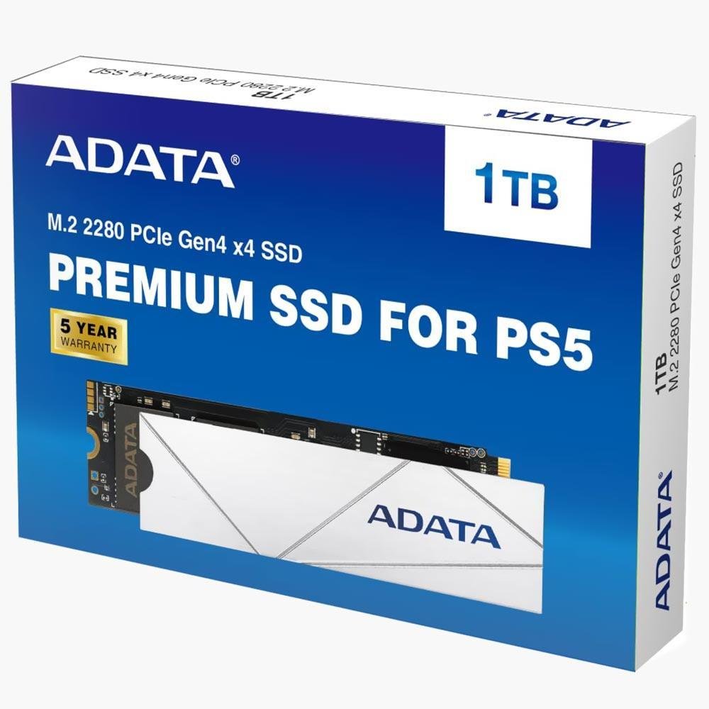 SSD Adata M2 1tb Premium For Ps5 Nvme KaBuM