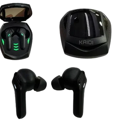 Fone De Ouvido Gamer Kaidi, Sem Fio, Bluetooth 5.3, Preto - Kd-776
