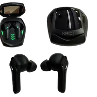 Fone De Ouvido Gamer Kaidi, Sem Fio, Bluetooth 5.3, Preto - Kd-776