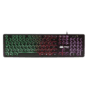 Teclado Gamer Knup, Qwerty, RGB, Preto - Kp-2059