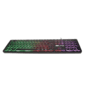 Teclado Gamer Knup, Qwerty, RGB, Preto - Kp-2059