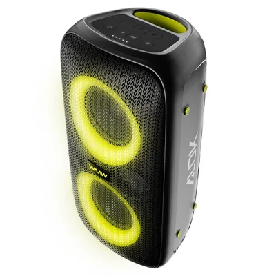 Caixa Bluetooth 100w Rws Waaw, By Alok Boombox Infinite 100, Resistente A Respingos  Waaw