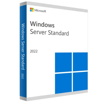 Microsoft Windows Server 2022 Standard, 64 Bits, 16 Core, Oem DVD - Lacrado selo COA