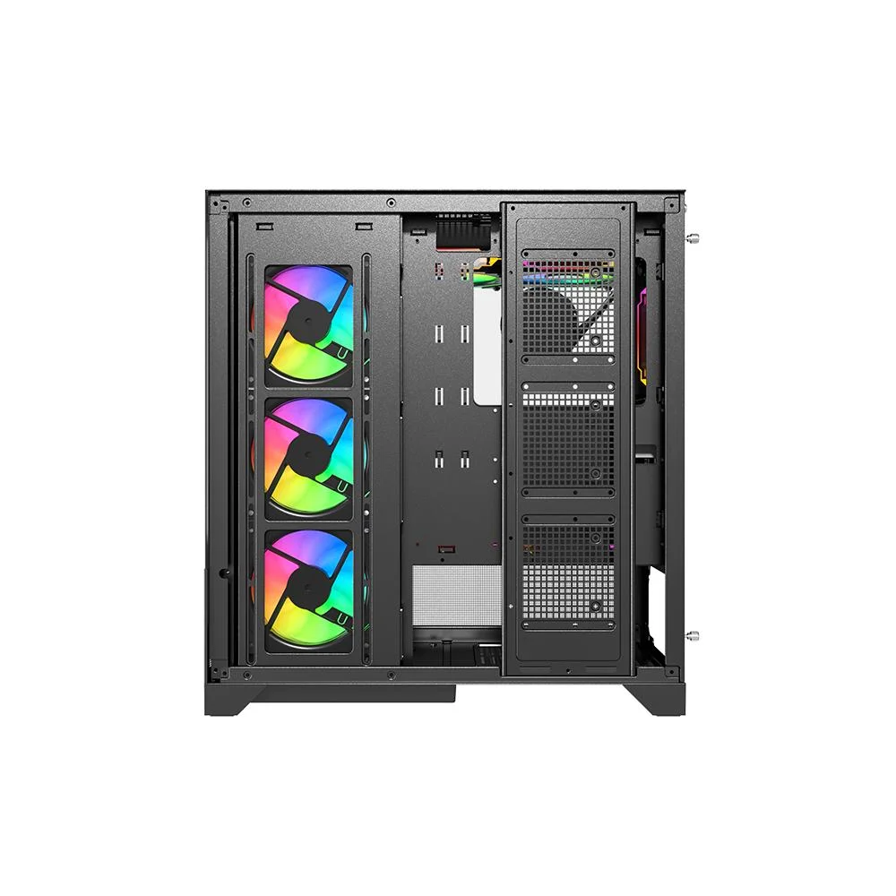 Imagem 4 de 5 do produto Gabinete Galax Centaurus Black Atx, Frontal Vidro, Sem Fan