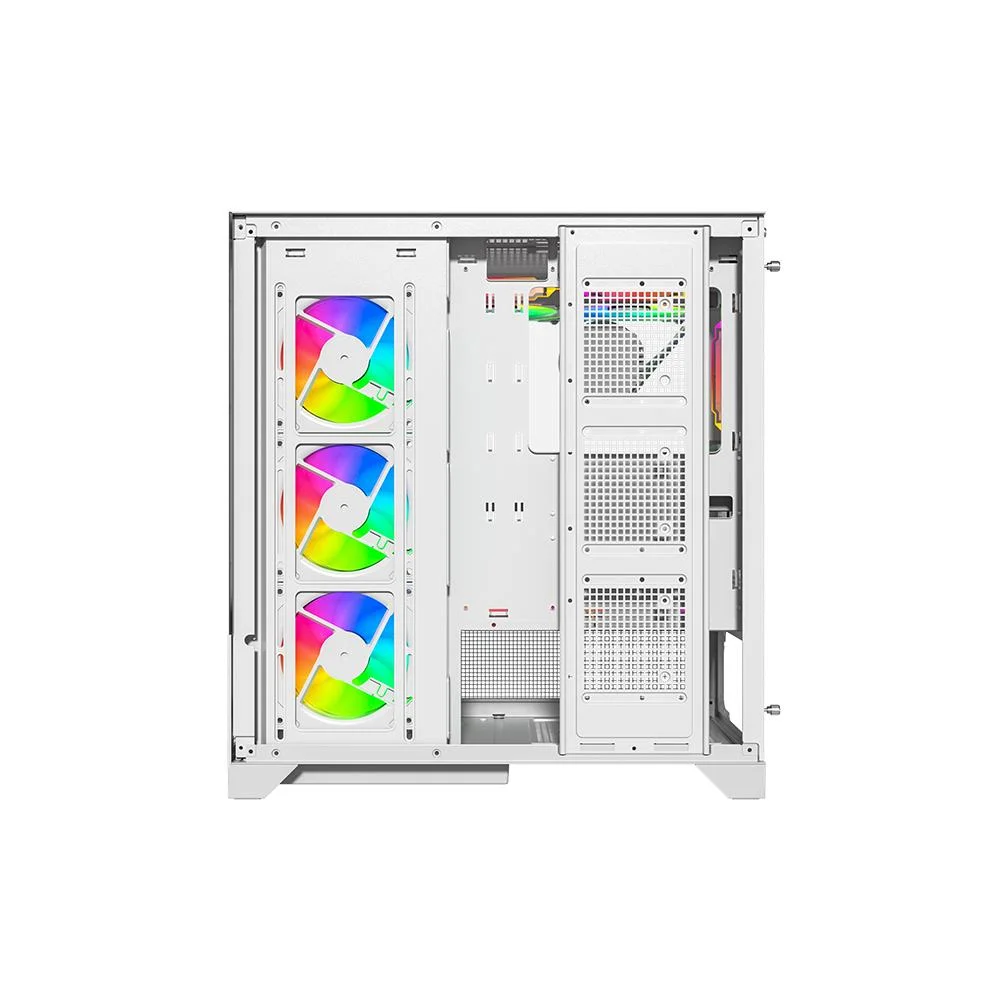 Imagem 4 de 5 do produto Gabinete Galax Centaurus White Atx, Frontal Vidro, Sem Fan