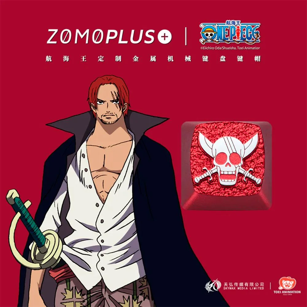 Keycap Tecla Gamer, Cherry Zomoplus One Piece Shanks Keycap Tecla Gamer, Cherry Zomoplus One Piece Shanks