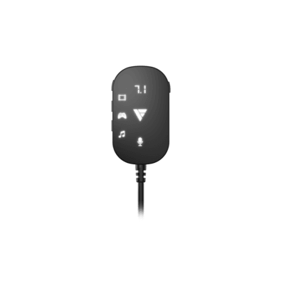 Placa De Som Force One Doppler, 7.1 Soundcard, USB