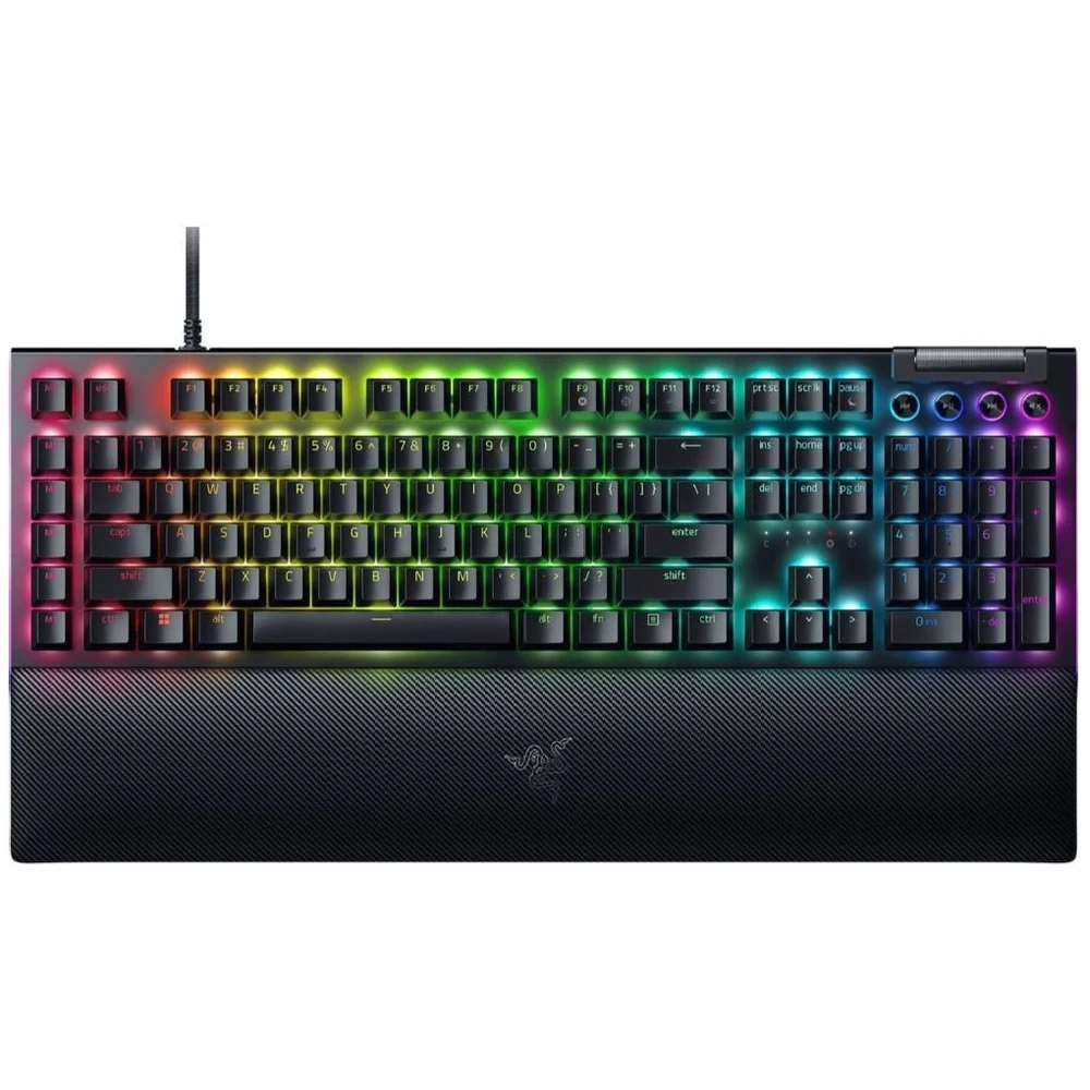 Teclado Razer Blackwidow V4 Switch Green KaBuM Teclado Razer Blackwidow V4 Switch Green KaBuM