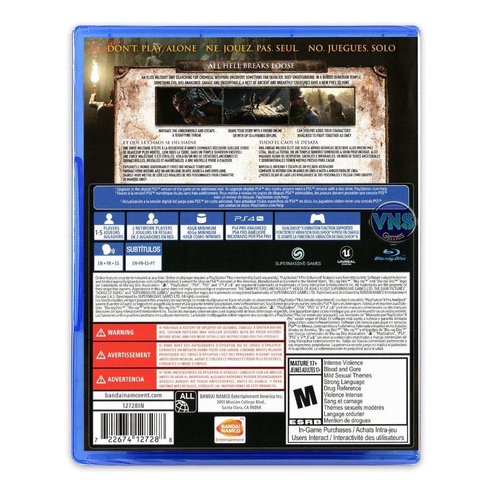Imagem 2 de 5 do produto The Dark Pictures, House Of Ashes, Ps4