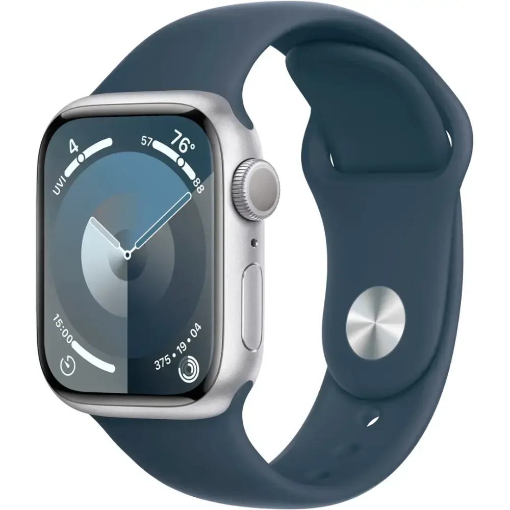 Apple Watch Series 9 Caixa Prateada De Alumínio Apple Watch Series 9 Caixa Prateada De Alumínio