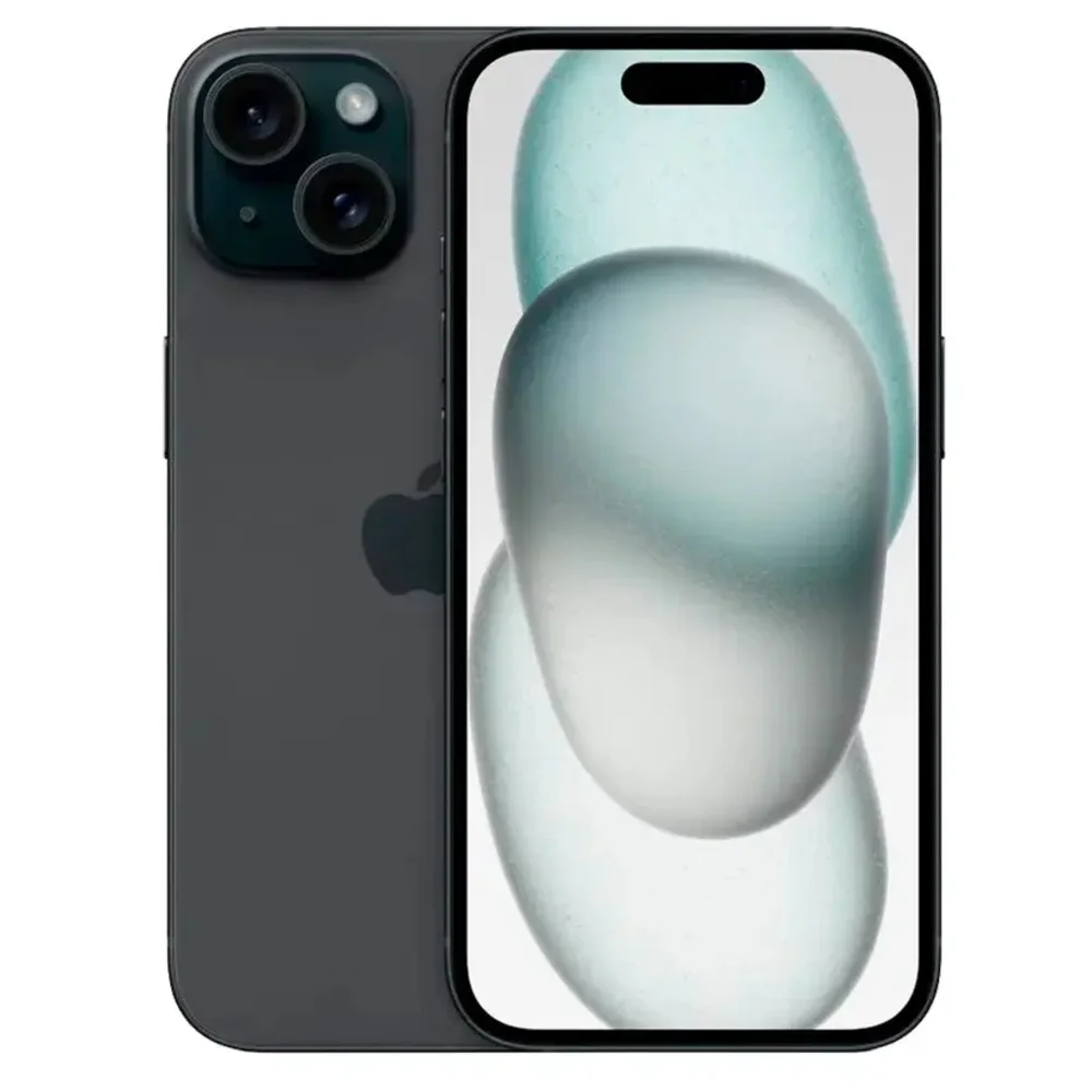 Iphone 15 Apple, 128GB, Quadriband, 6,1 Polegadas, Preto - Mtp03br/a Iphone 15 Apple, 128GB, Quadriband, 6,1 Polegadas, Preto - Mtp03br/a