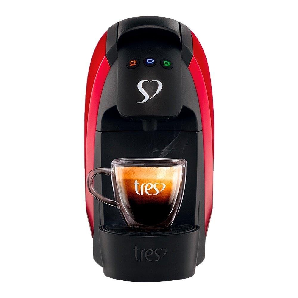 Cafeteira Expresso Três Corações Luna Vermelho
