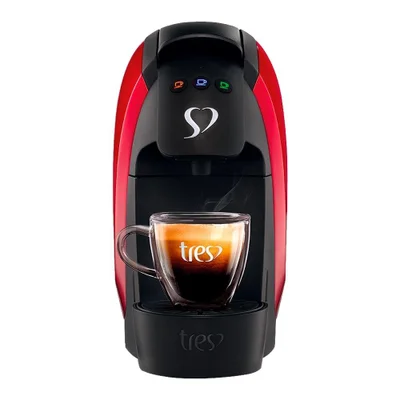 Cafeteira Expresso Três Corações Luna Vermelho