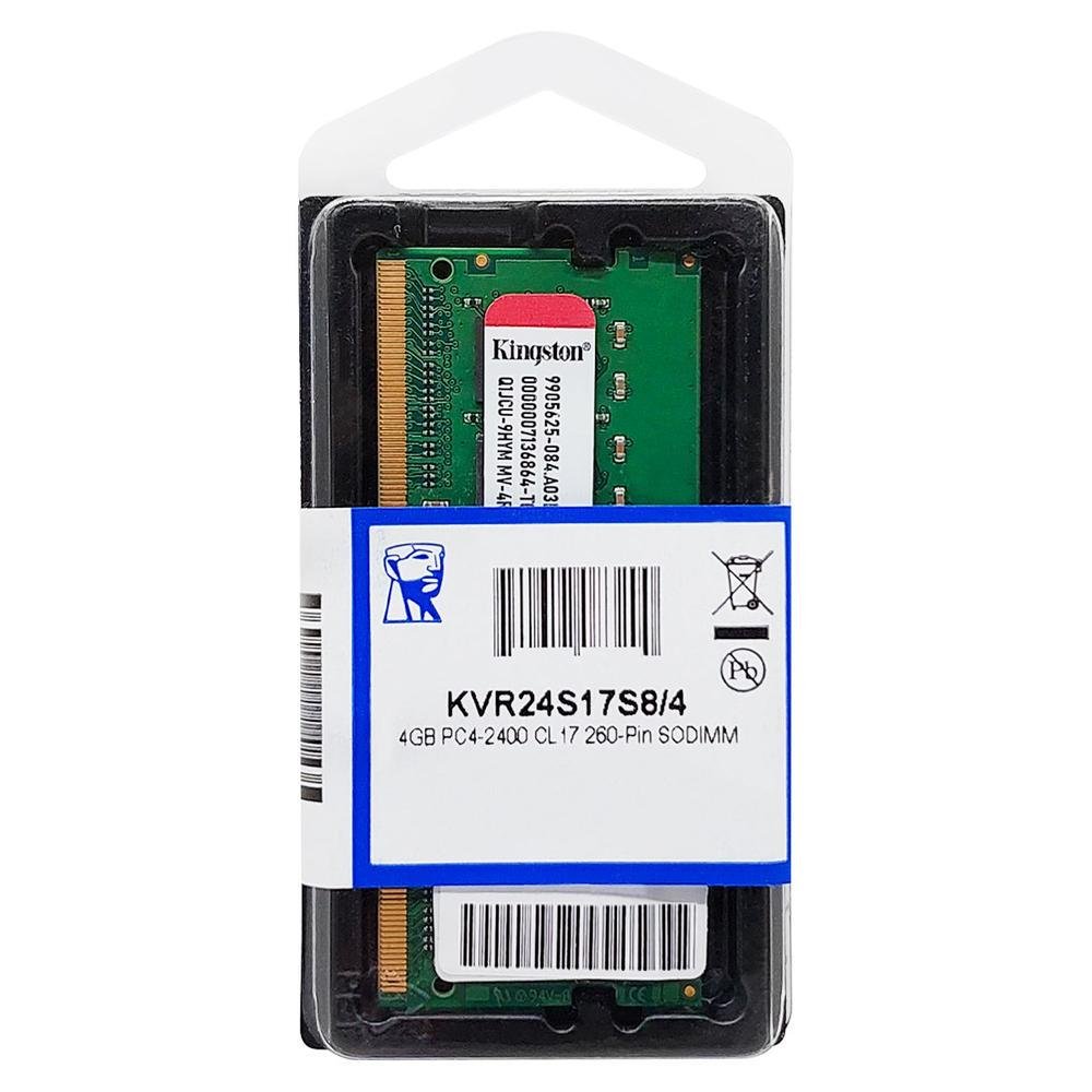 Memória Para Notebook 4GB Kingston DDR4 KaBuM