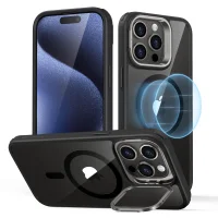 Capa Para Iphone 15 Pro Max, Magsafe Suporte, preto