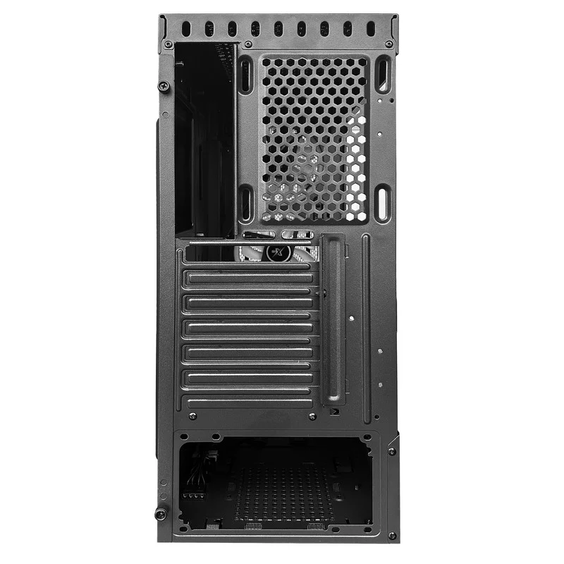 Imagem 3 de 5 do produto Gabinete Gamer Titan, Preto, Mid Tower, Vidro Temperado, RGB, Com 3 Fans