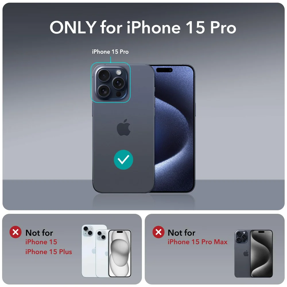 Imagem 2 de 5 do produto Capa Para Iphone 15 Pro, Classic Magsafe