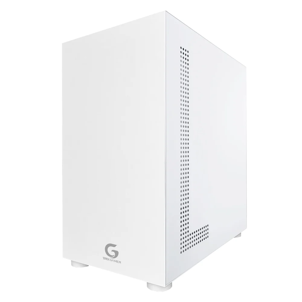 Imagem 3 de 5 do produto Gabinete Gamer Blazer Whiter, Mid Tower, Vidro Temperado RGB, Com 3 Fans