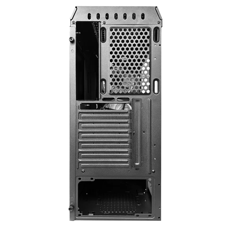 Imagem 3 de 5 do produto Gabinete Gamer Perfect, Preto, Mid Tower, Vidro Temperado RGB, Com 3 Fans