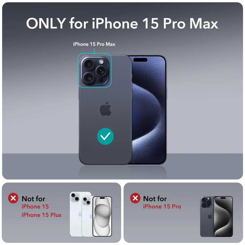 Imagem 2 de 5 do produto Capa Para Iphone 15 Pro Max, Preto