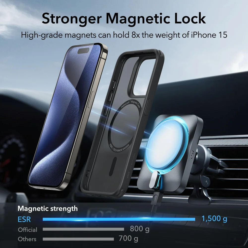 Imagem 3 de 5 do produto Capa Para Iphone 15 Pro Max, Preto