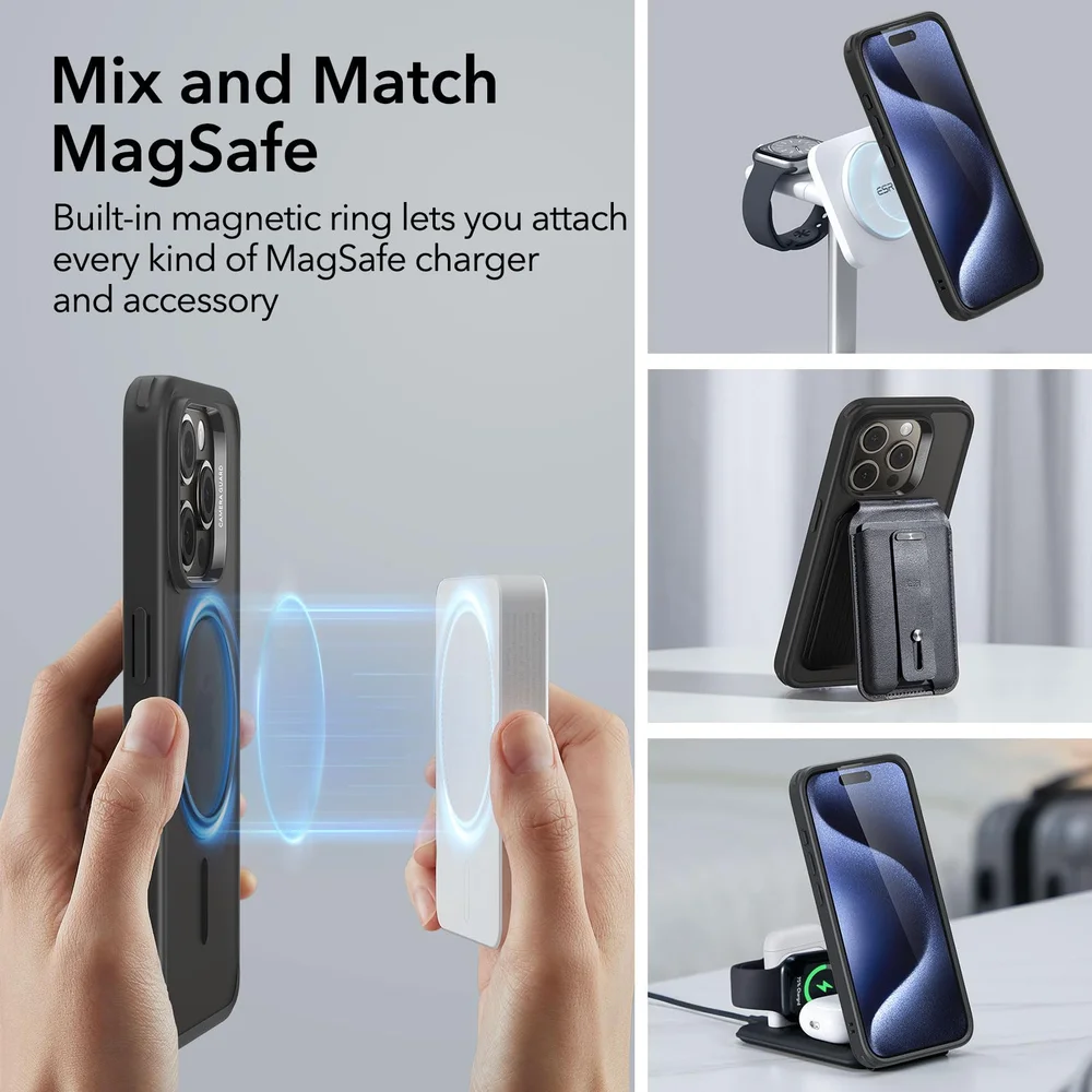 Imagem 4 de 5 do produto Capa Para Iphone 15 Pro Max, Preto