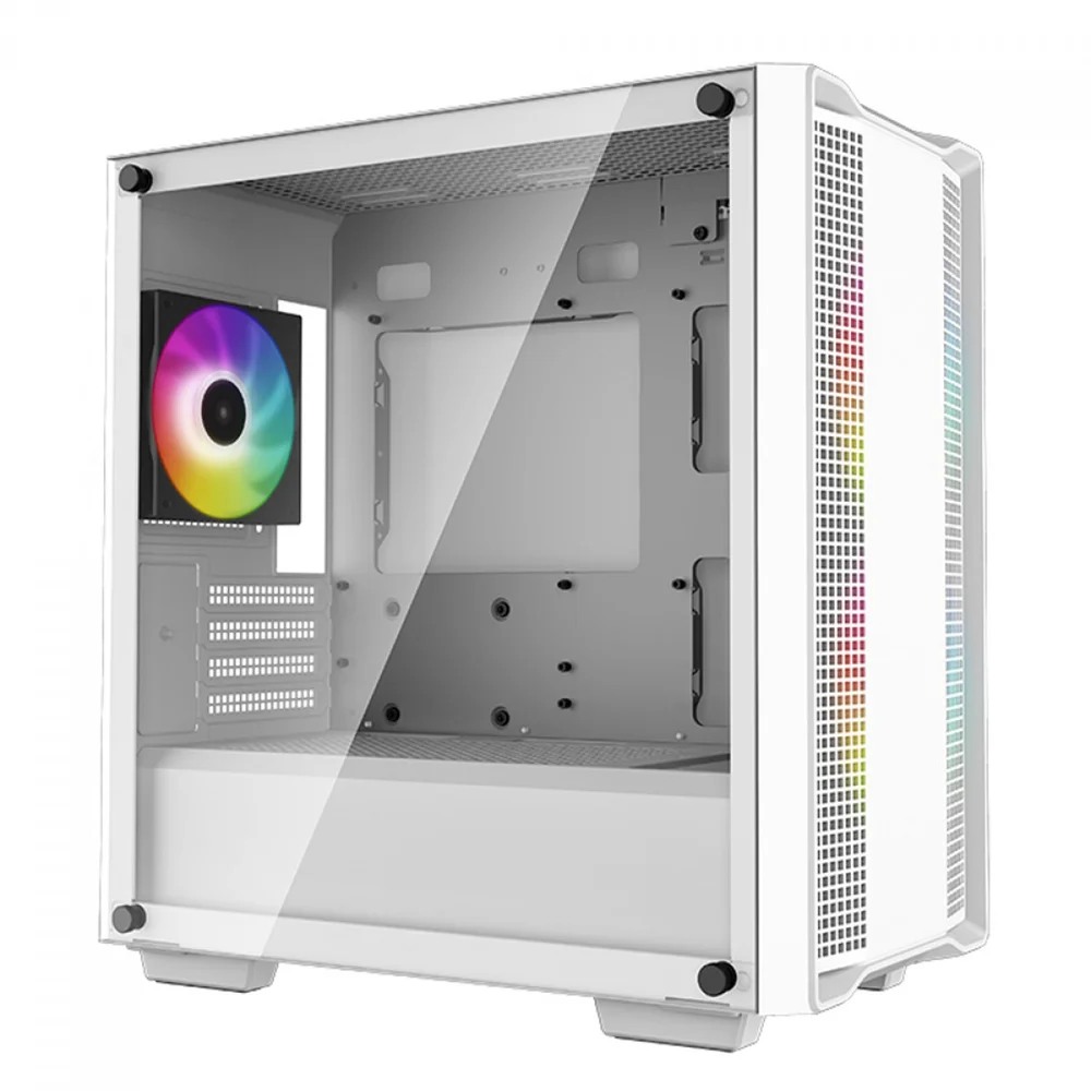 Imagem 4 de 5 do produto Gabinete Gamer Deepcool Cc360 Wh, ARGB - R-cc360-whapm3-g-1