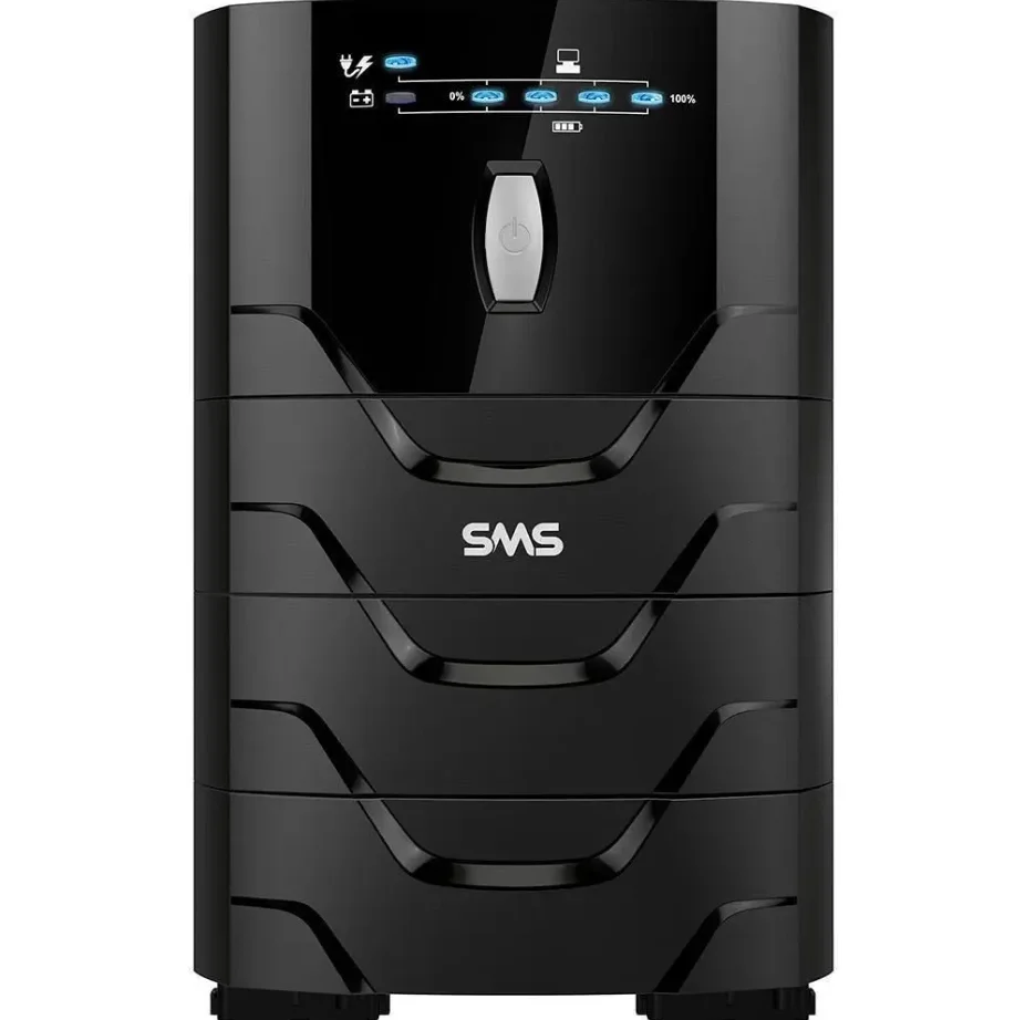 Imagem 5 de 5 do produto Nobreak Sms Upv3000 3kva 27747 Power Vision Bivolt 115v 10 Tomadas