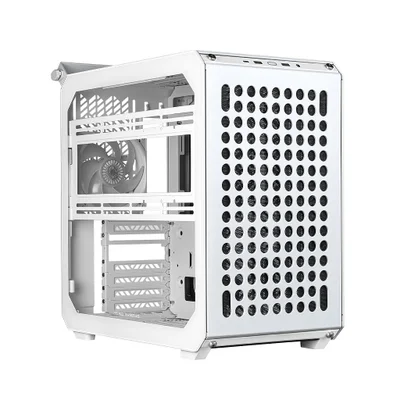 Gabinete Cooler Master Qube 500 Flatpack, Branco, Mid-tower, Vidro Temperado